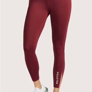 Peloton Move Mission Women's Burgundy Leggings Size Large